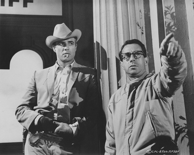 Ein Mann wird gejagt - Dreharbeiten - Marlon Brando, Arthur Penn