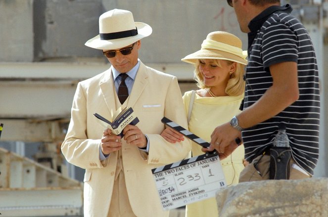 As Duas Faces de Janeiro - De filmagens - Viggo Mortensen, Kirsten Dunst