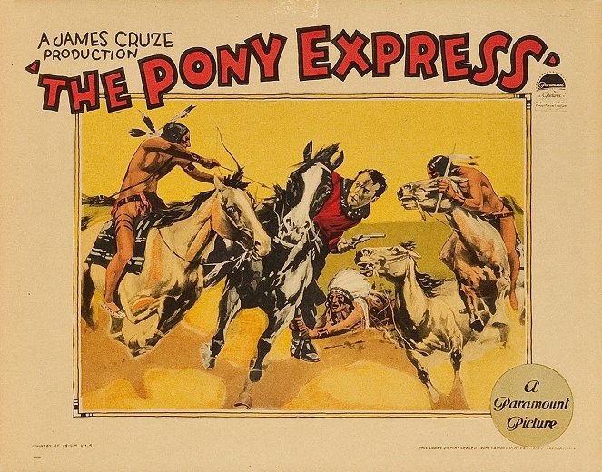 The Pony Express - Lobbykarten