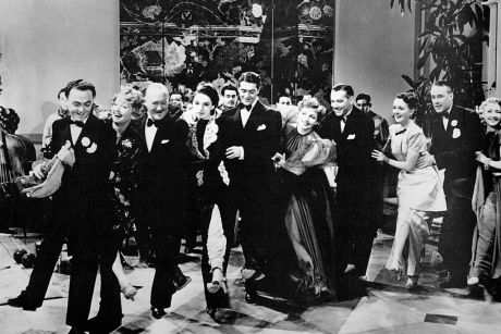 Půlnoc - Z filmu - Hedda Hopper, Francis Lederer, Claudette Colbert, Mary Astor