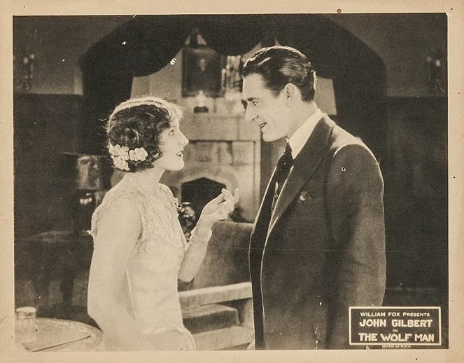 The Wolf Man - Lobbykarten - Norma Shearer, John Gilbert