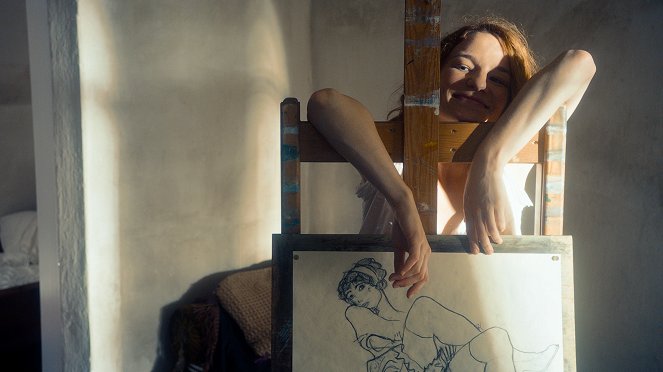 Egon Schiele: Śmierć i dziewczyna - Z filmu - Valerie Pachner