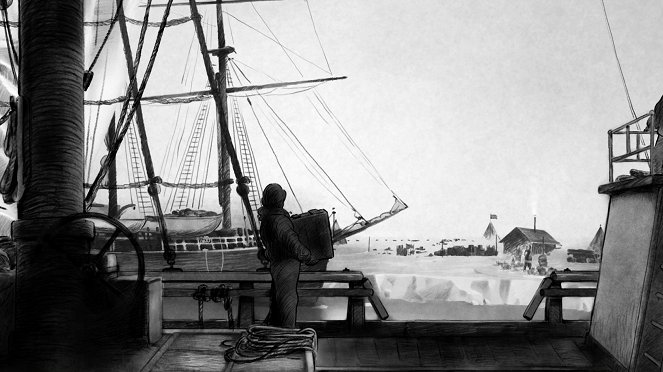 Duel au pôle Sud - Scott-Amundsen - Filmfotos