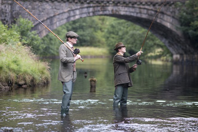 Downton Abbey - Season 3 - A Journey to the Highlands - Photos - Charles Edwards, Dan Stevens