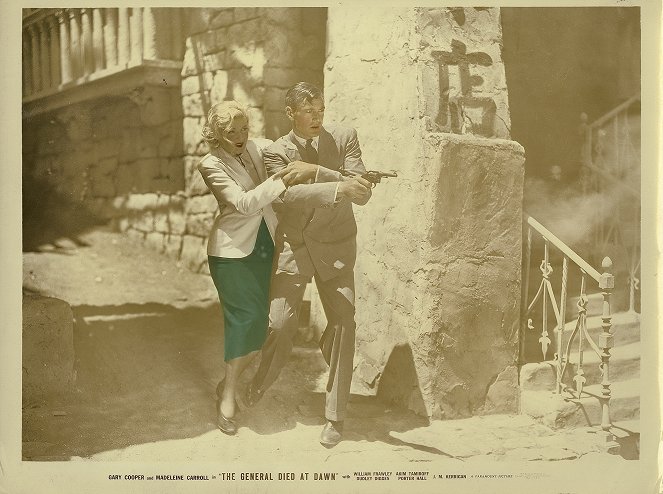 The General Died at Dawn - Lobby Cards - Madeleine Carroll, Gary Cooper