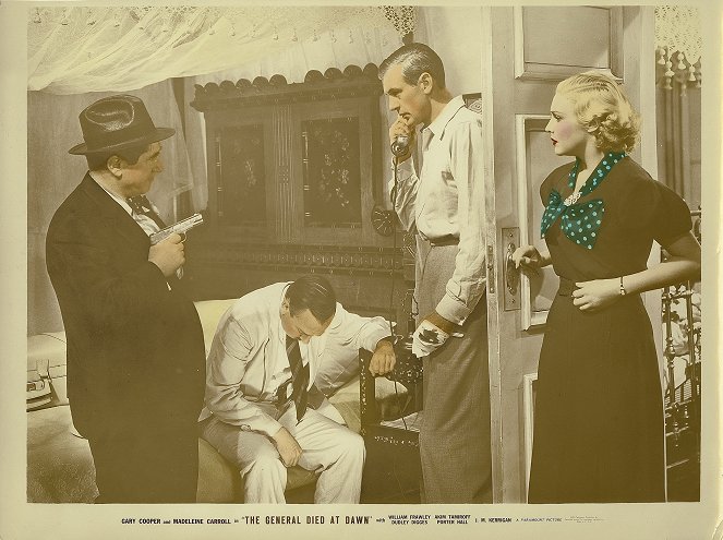 The General Died at Dawn - Lobby Cards - Gary Cooper, Madeleine Carroll