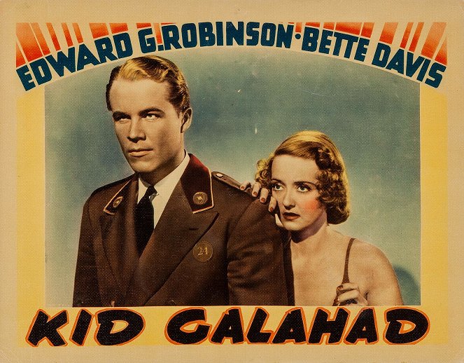 Kid Galahad - Lobby karty - Wayne Morris, Bette Davis