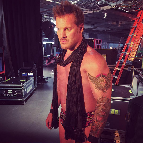 WWE Clash of Champions - Dreharbeiten - Chris Jericho