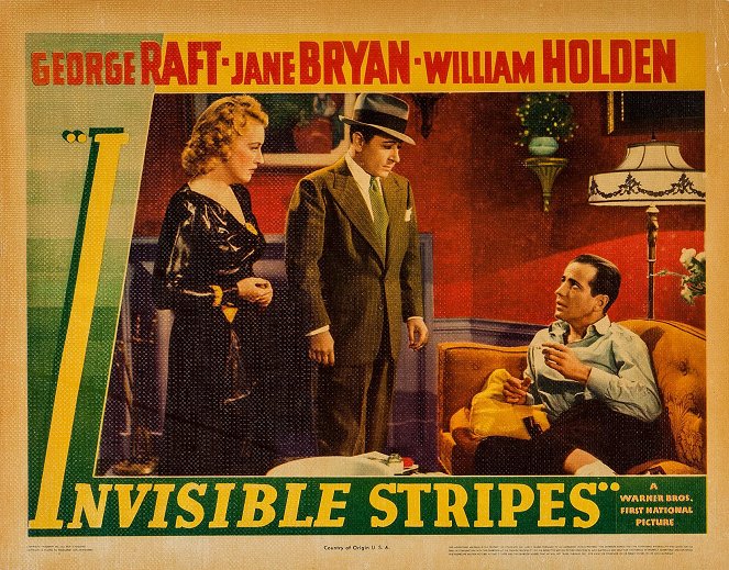 Invisible Stripes - Lobby Cards