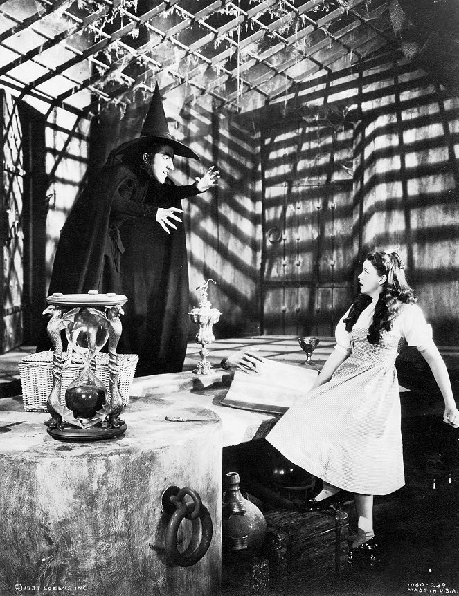O Mágico de Oz - Do filme - Margaret Hamilton, Judy Garland
