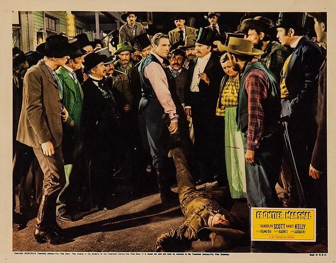 Frontier Marshal - Lobby Cards