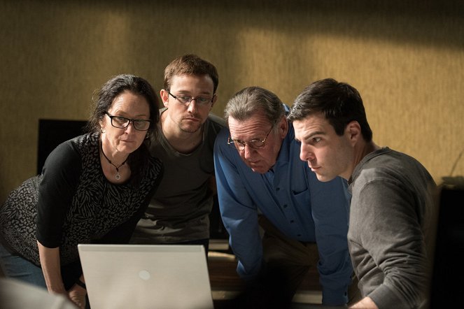 Snowden - Filmfotók - Melissa Leo, Joseph Gordon-Levitt, Tom Wilkinson, Zachary Quinto