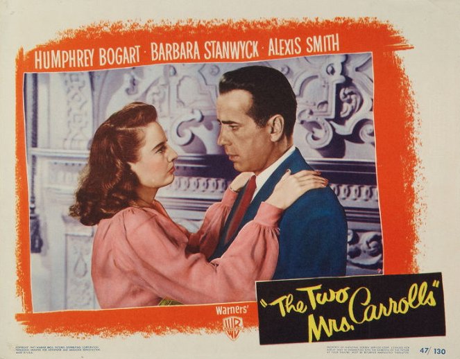 The Two Mrs. Carrolls - Cartões lobby - Barbara Stanwyck, Humphrey Bogart