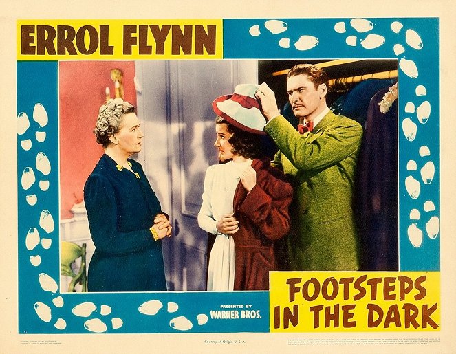 Footsteps in the Dark - Lobby Cards