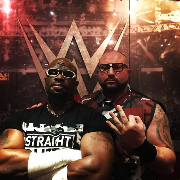 WWE Monday Night RAW - Z nakrúcania - Devon Hughes, Mark LoMonaco