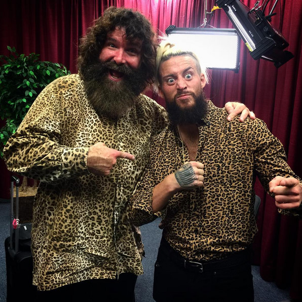 WWE Monday Night RAW - De filmagens - Mick Foley, Eric Arndt