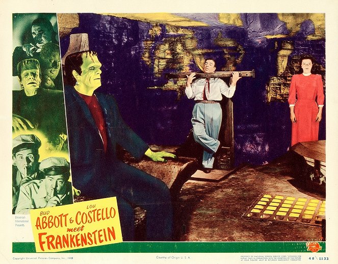 Abbott and Costello Meet Frankenstein - Lobbykaarten