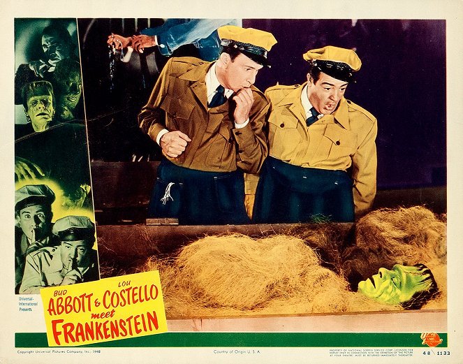 Abbott and Costello Meet Frankenstein - Lobby karty