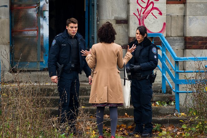 Rookie Blue - Friday the 13th - Photos - Peter Mooney, Missy Peregrym