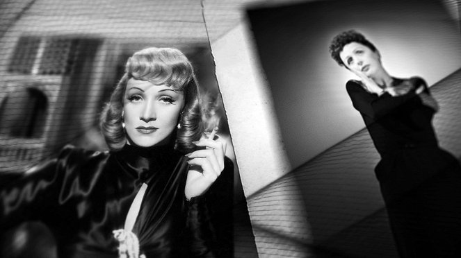 Das kleine Schwarze - Do filme - Marlene Dietrich, Édith Piaf