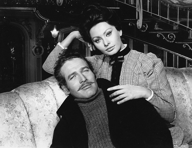Lady L - Werbefoto - Paul Newman, Sophia Loren