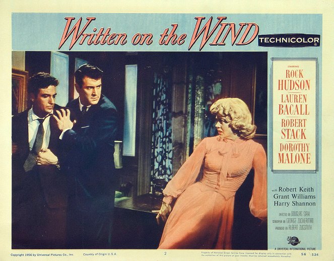 Written on the Wind - Lobby Cards