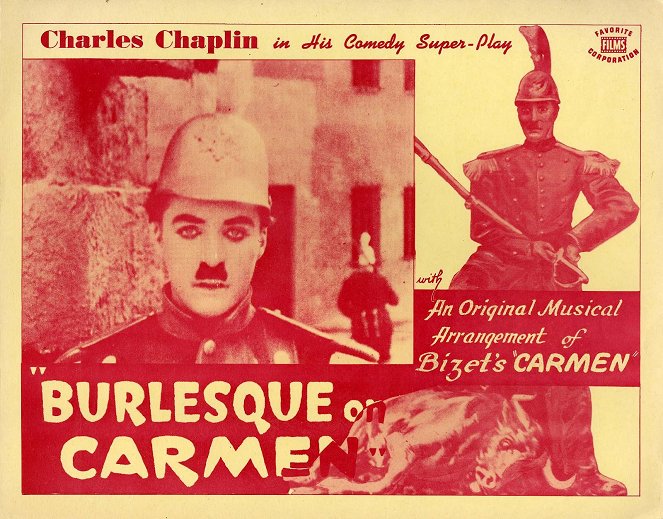 Burlesque on Carmen - Lobbykarten