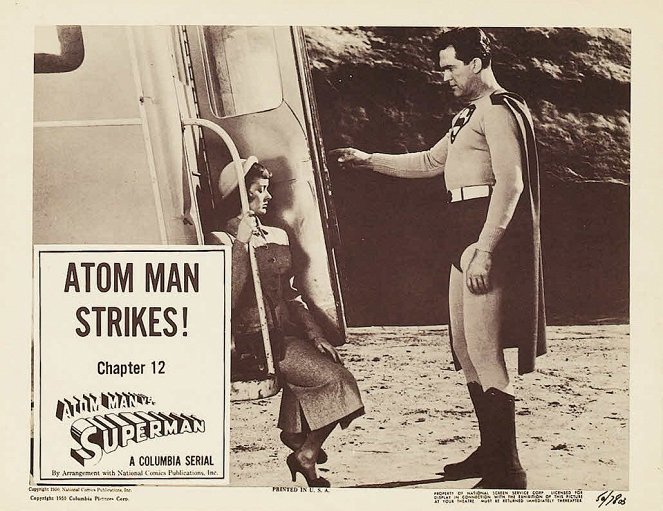 Superman contra el hombre atómico - Fotocromos - Kirk Alyn