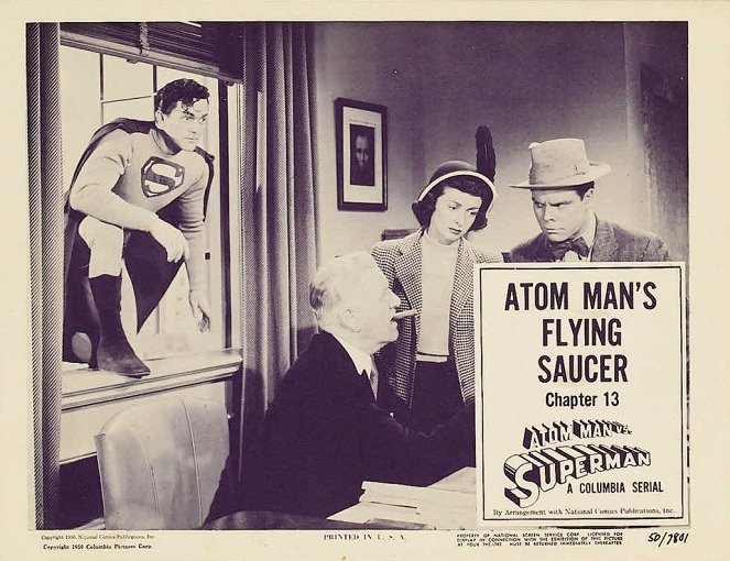 Atom Man Vs. Superman - Cartes de lobby - Kirk Alyn