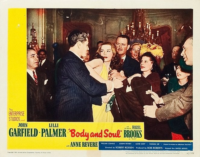 Body and Soul - Lobby Cards