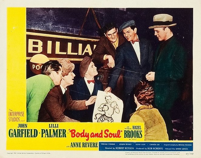 Body and Soul - Lobby Cards