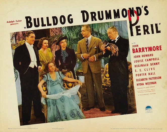 Bulldog Drummond's Peril - Lobby Cards