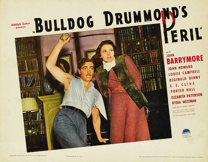 Bulldog Drummond's Peril - Lobby karty