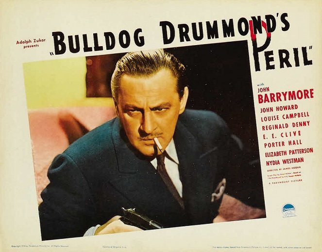 Bulldog Drummond en péril - Cartes de lobby
