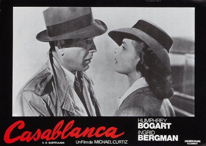 Casablanca - Cartes de lobby - Humphrey Bogart, Ingrid Bergman