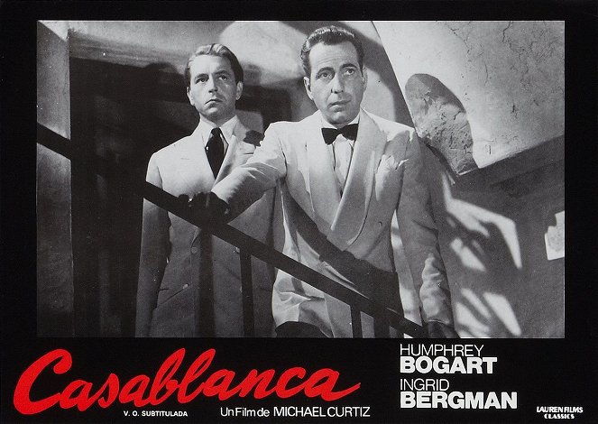 Casablanca - Fotosky - Peter Lorre, Humphrey Bogart