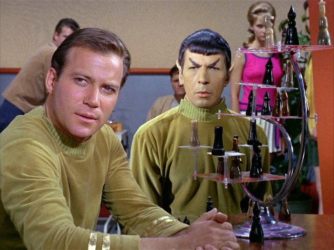 Star Trek - Ahová ember még nem merészkedett - Filmfotók - William Shatner, Leonard Nimoy
