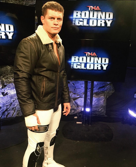 TNA Bound for Glory - Tournage - Cody Runnels