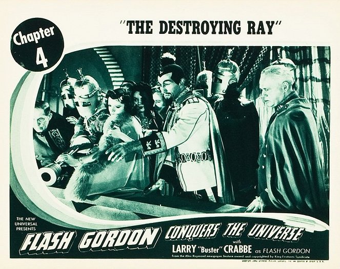 Flash Gordon Conquers the Universe - Cartões lobby