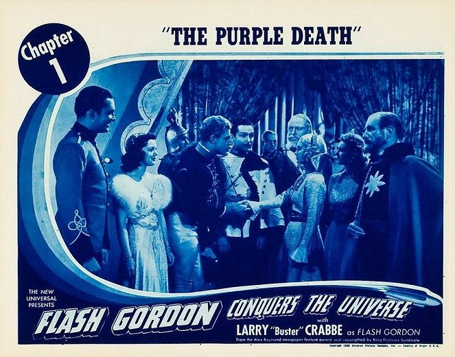 Flash Gordon Conquers the Universe - Cartes de lobby