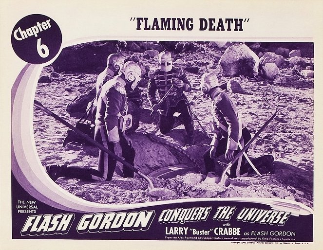 Flash Gordon Conquers the Universe - Lobbykaarten