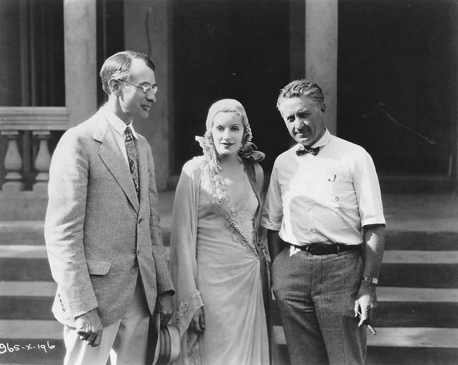 La tierra de todos - Del rodaje - Greta Garbo, Fred Niblo