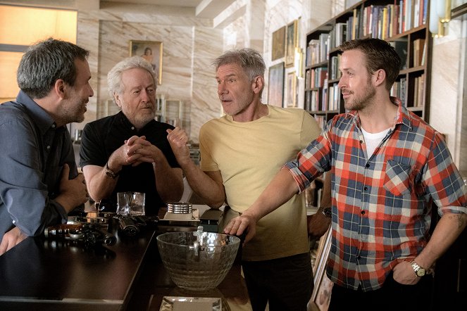 Blade Runner 2049 - Dreharbeiten - Denis Villeneuve, Ridley Scott, Harrison Ford, Ryan Gosling