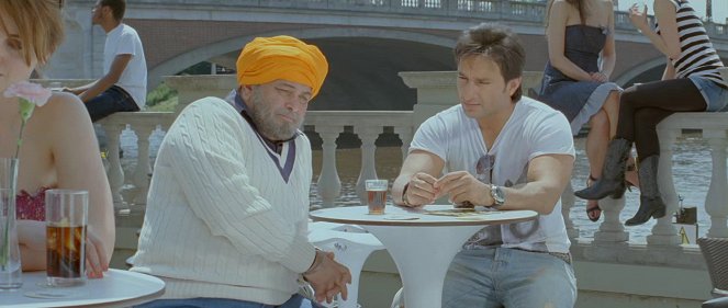 Love Aaj Kal - Z filmu - Rishi Kapoor, Saif Ali Khan