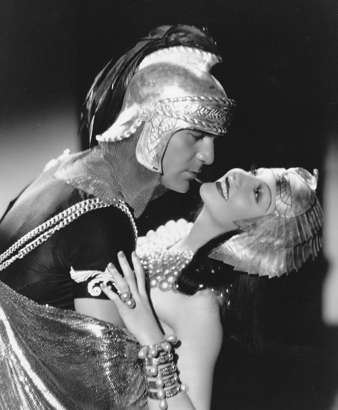 Cleopatra - Werbefoto - Henry Wilcoxon, Claudette Colbert