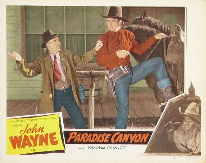 Paradise Canyon - Lobby karty - John Wayne