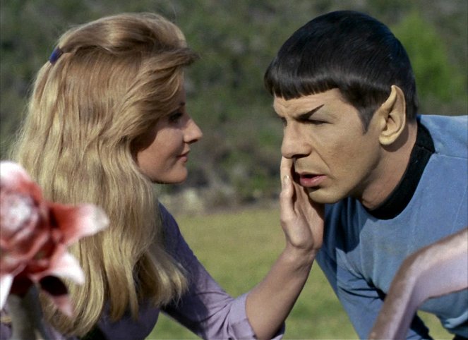 Star Trek - Édenkert egy kis szépséghibával - Filmfotók - Jill Ireland, Leonard Nimoy