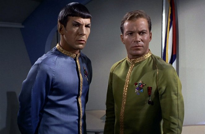 Star Trek - Vissza a tiltott bolygóra II. rész - Filmfotók - Leonard Nimoy, William Shatner