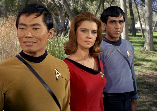 Star Trek - Przepustka - Z filmu - George Takei, Emily Banks, Perry Lopez