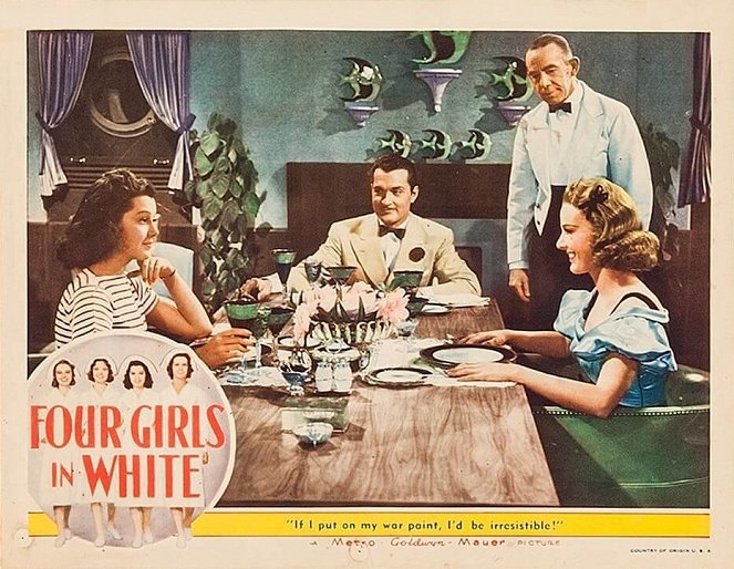 Four Girls in White - Lobbykarten